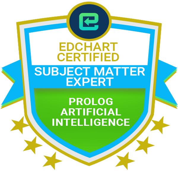 Edchart Certified Prolog Artificial Intelligence Subject Matter Expert