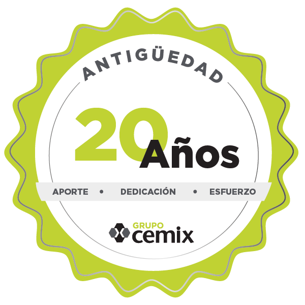 Reconocimiento por Antigüedad 20 años