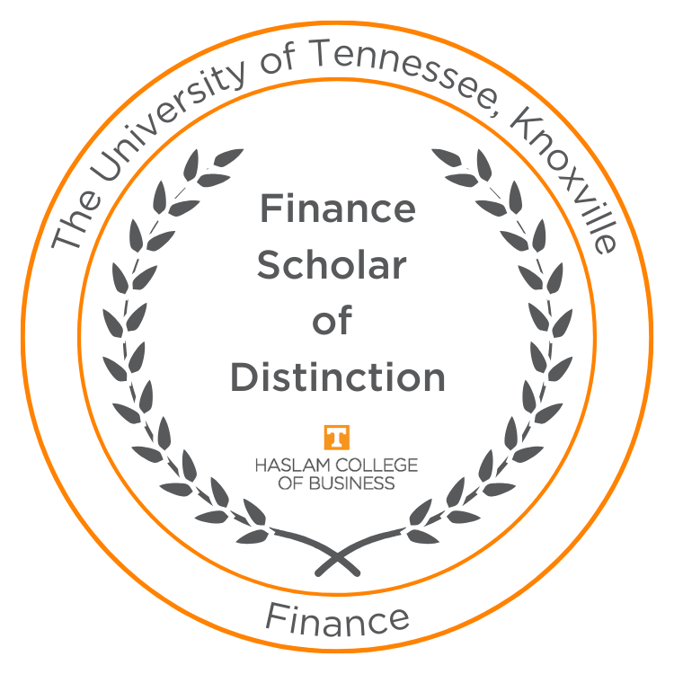 Finance Scholar of Distinction