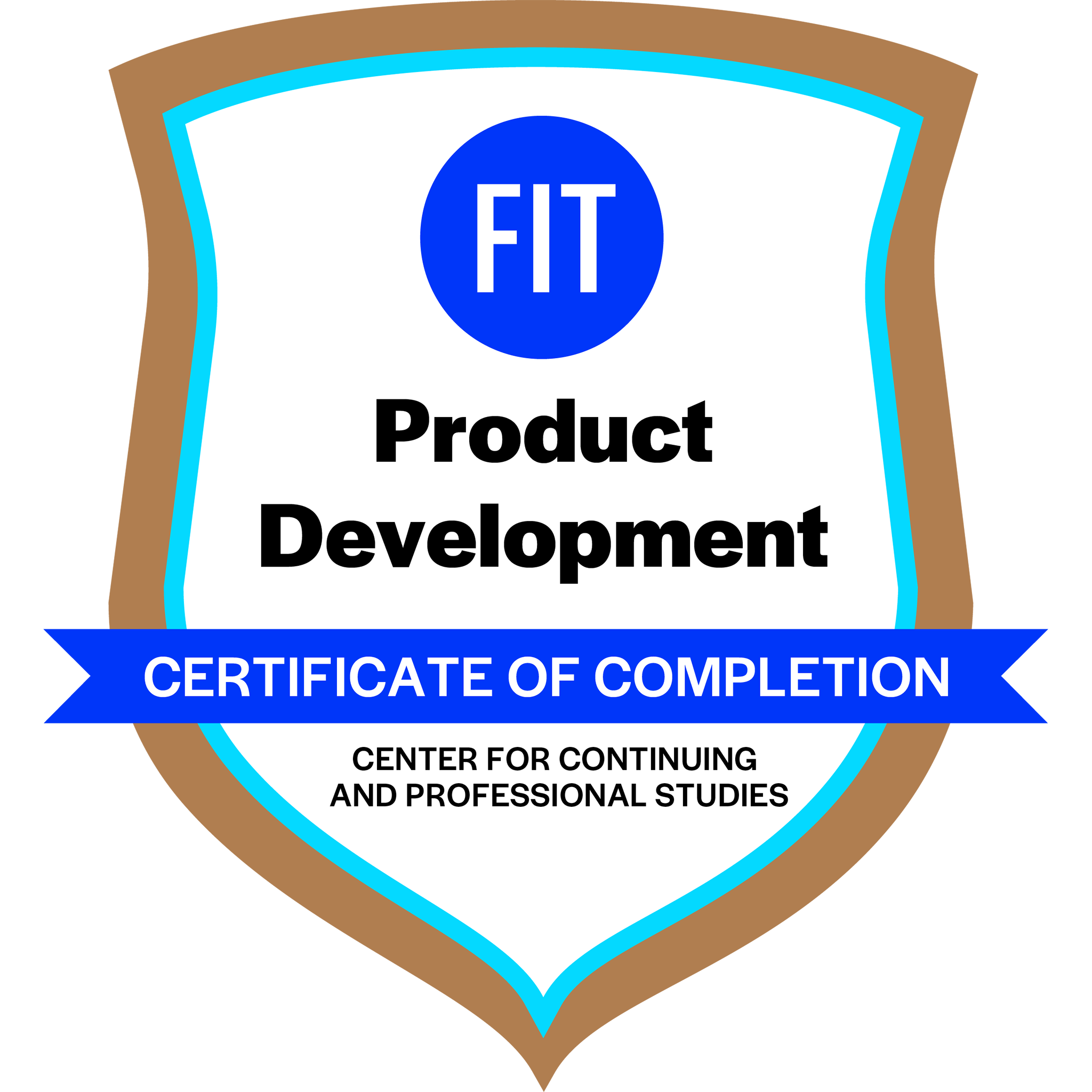 Product Development Certificate - Credly