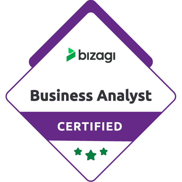 Bizagi Certified Business Analyst