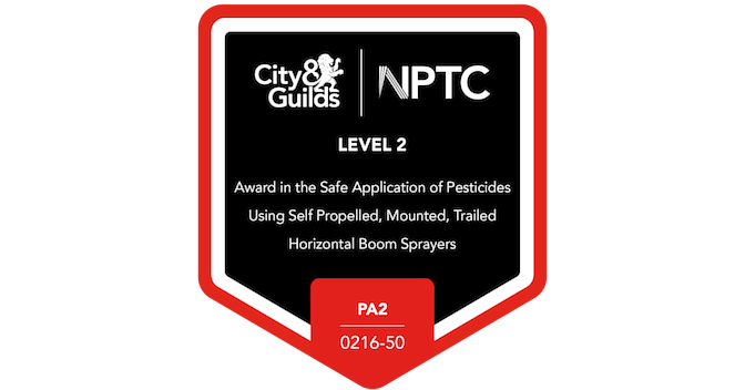 Level 2 Award in the Safe Application of Pesticides Using Self ...