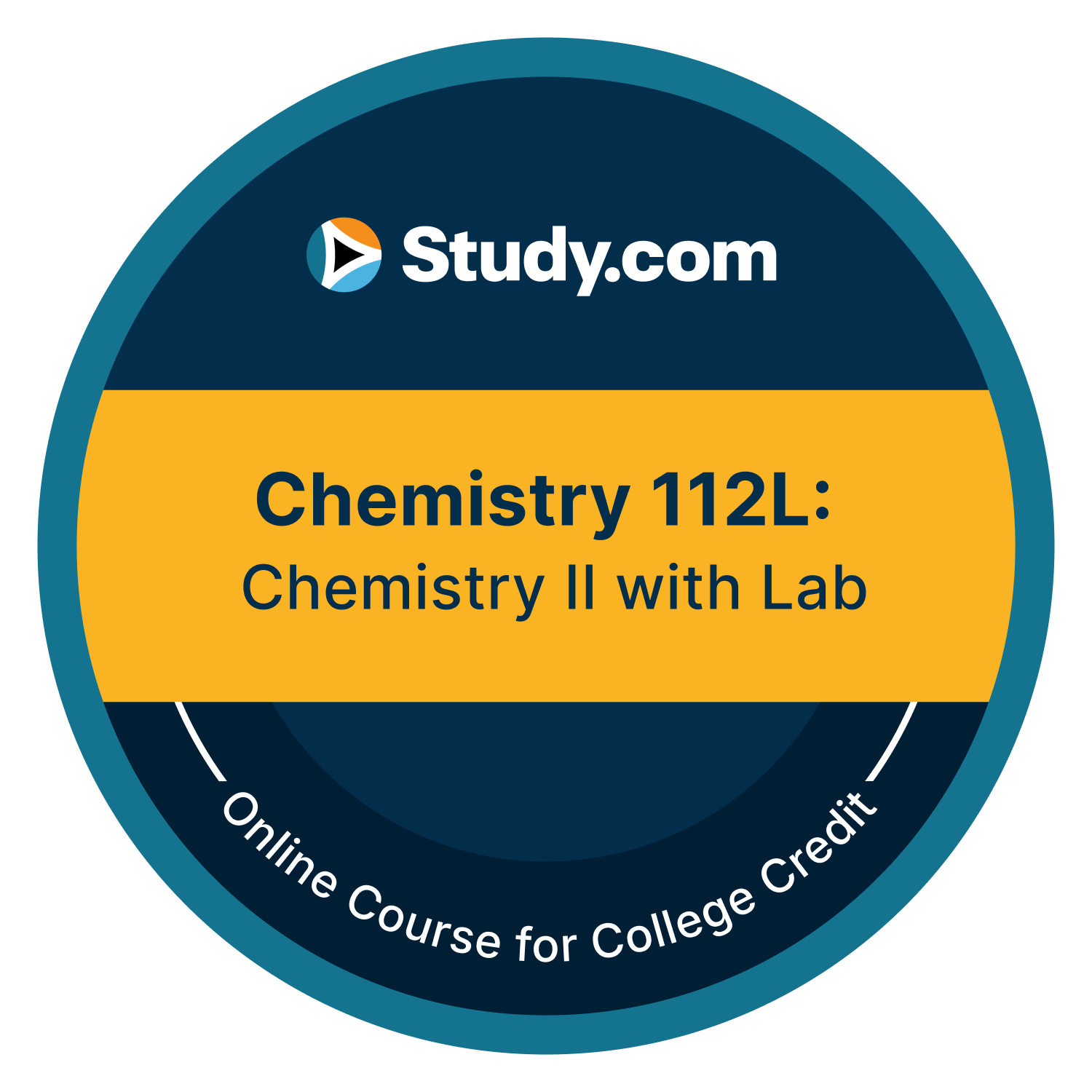 Chemistry 112L: Chemistry II with Lab