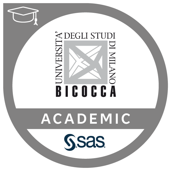 SAS - Università degli Studi di Milano Bicocca SAS Academic Specialization in Data Analysis