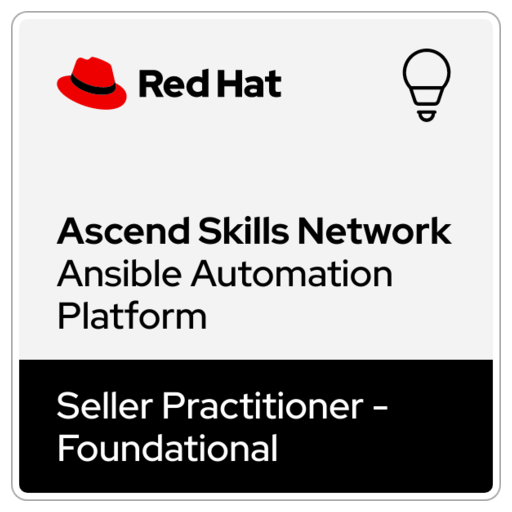 Ascend Skills Network Ansible Automation Platform Seller Practitioner ...