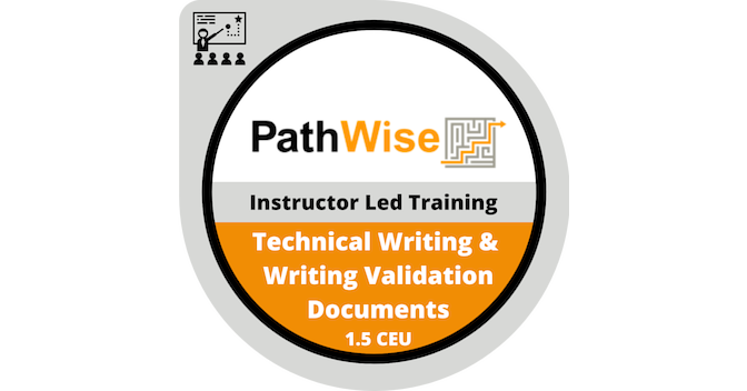 Technical Writing and Writing Validation Documents Instructor Led ...