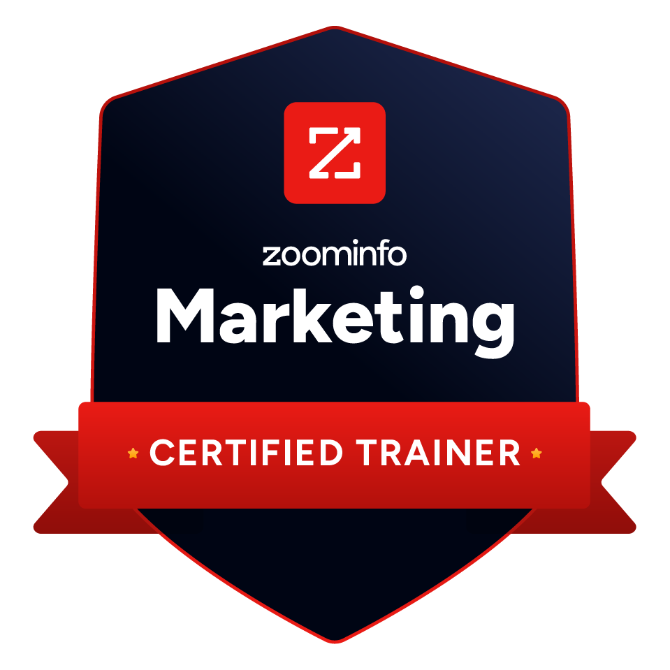 ZoomInfo Marketing Certified Trainer