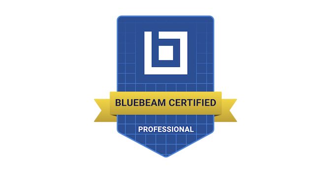 Bluebeam Certified Professional - Credly