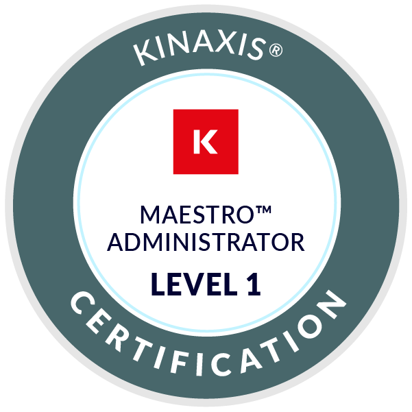 Certified Maestro Administrator Level 1