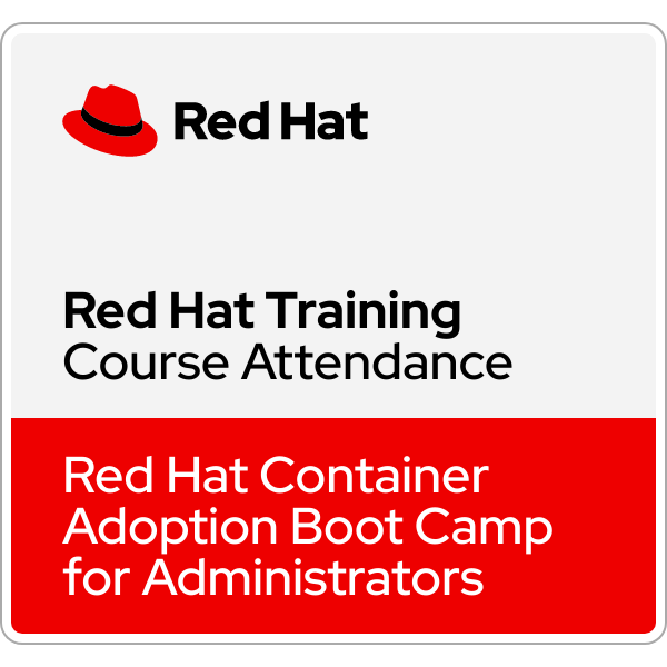 Red Hat Container Adoption Boot Camp for Administrators (DO700)