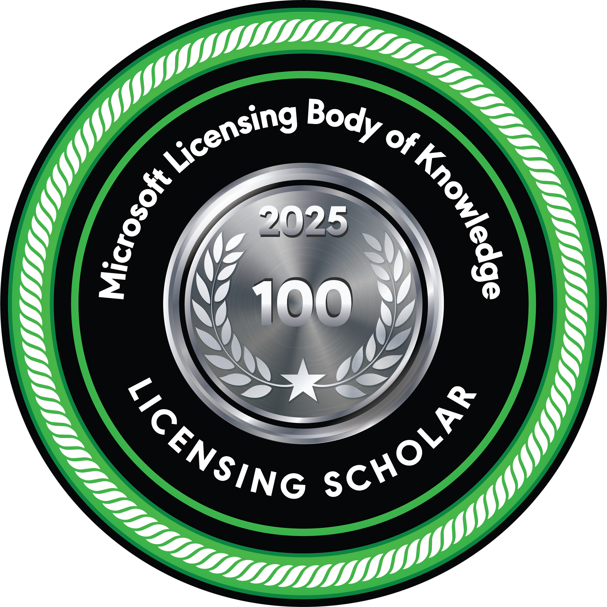 Licensing Scholar 2025 - Level 100