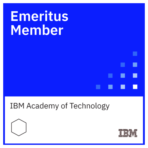 Emeritus Member IBM Academy of Technology Credly