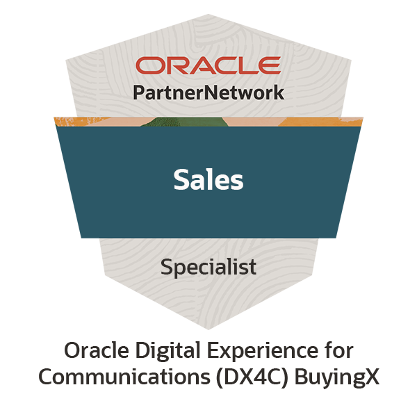 Oracle Digital Experience for Communications BuyingX Sales Specialist