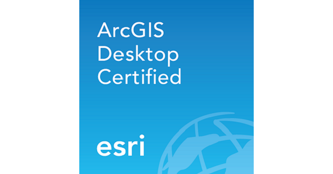 ArcGIS Desktop Professional 10.5 - Credly
