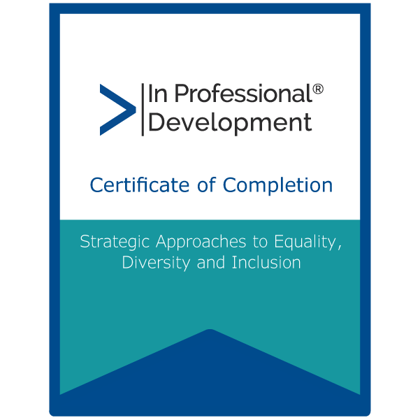 Strategic Approaches to Equality, Diversity and Inclusion Programme - CMI Level 7