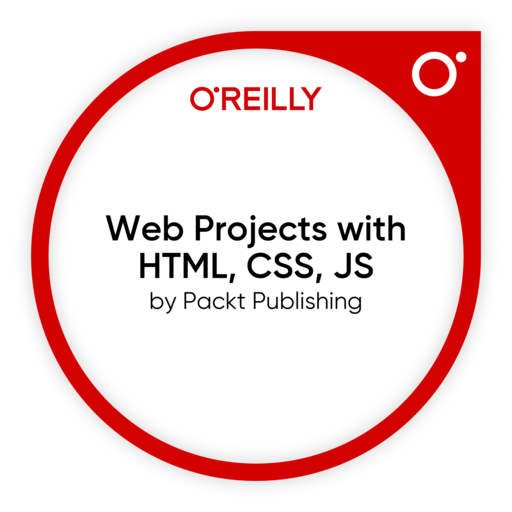 Web Projects with HTML, CSS, JS - Credly