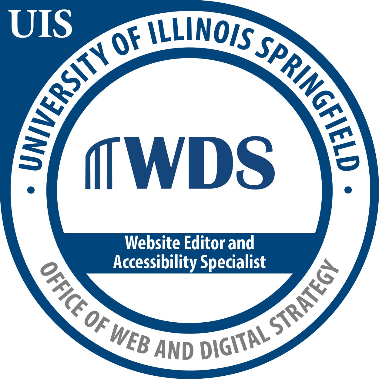 Website Editor and Accessibility Specialist