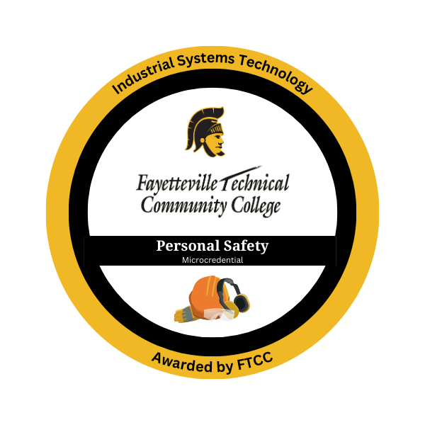 Personal Safety in OSHA10 (Con.Ed/Industrial Systems Technology) Credly