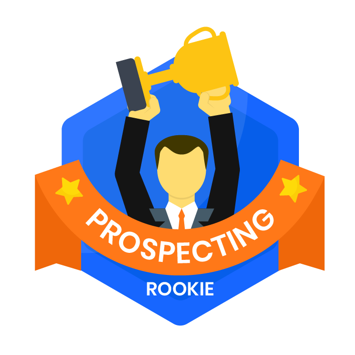 Prospecting Rookie Credly