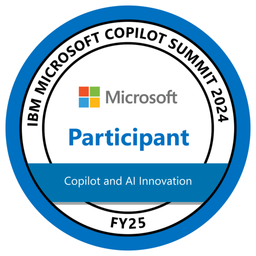 IBM Microsoft Copilot Summit - Credly