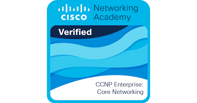 CCNP Core Networking badge