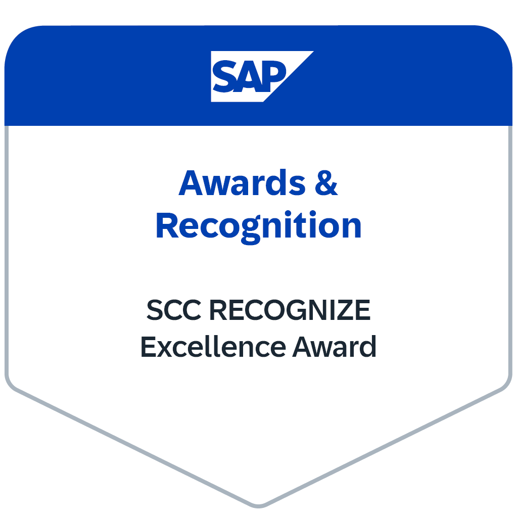 Awards and Recognition - SCC RECOGNIZE Excellence Award