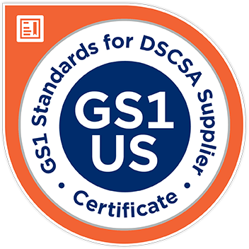 GS1 Standards for DSCSA Suppliers Online Certificate