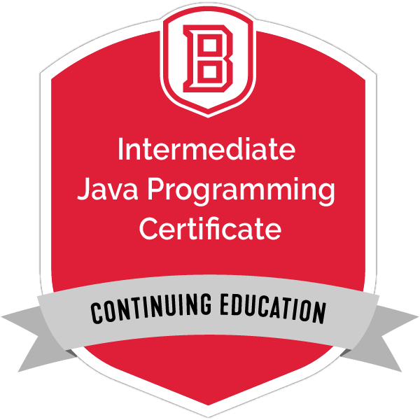 Intermediate Java Programming Certificate