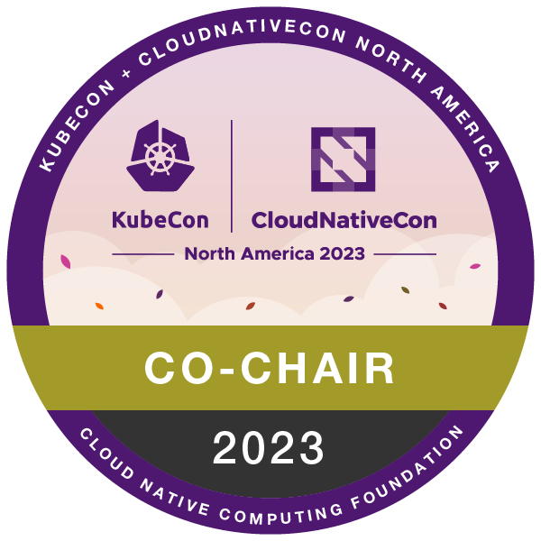 CoChair KubeCon + CloudNativeCon North America 2023 Credly
