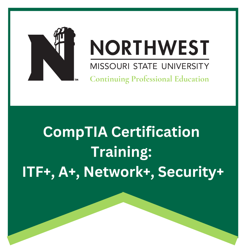 CompTIA Certification Training: ITF+, A+, Network+, Security+ - Credly