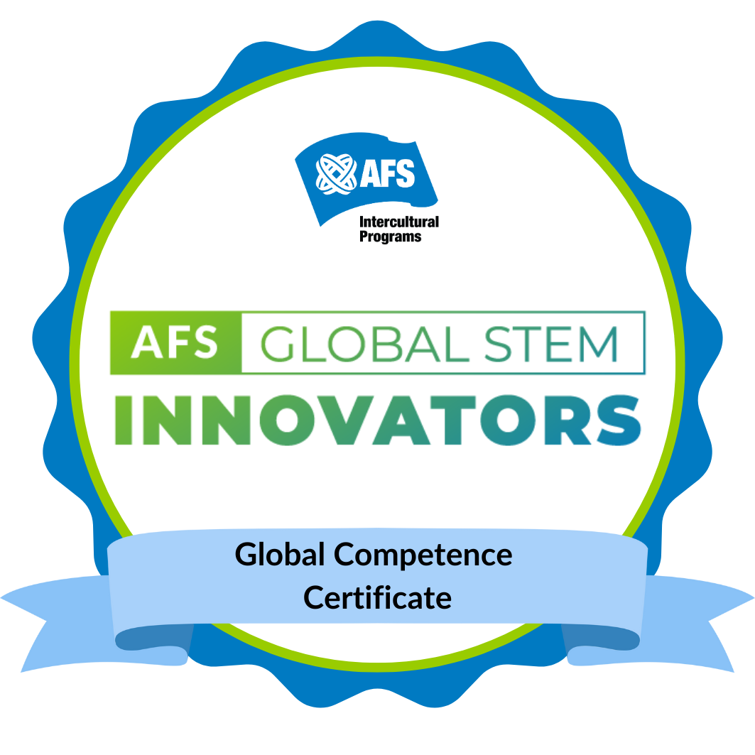 Global STEM Innovators | AFS Global Competence Certificate