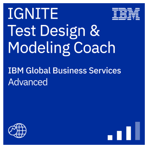 IBM IGNITE Test Design & Modeling Coach Credly