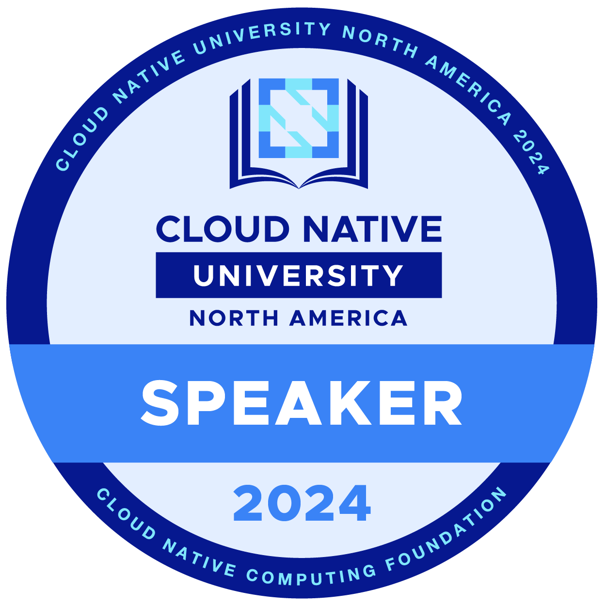 Cloud Native University NA 2024 Speaker Badge