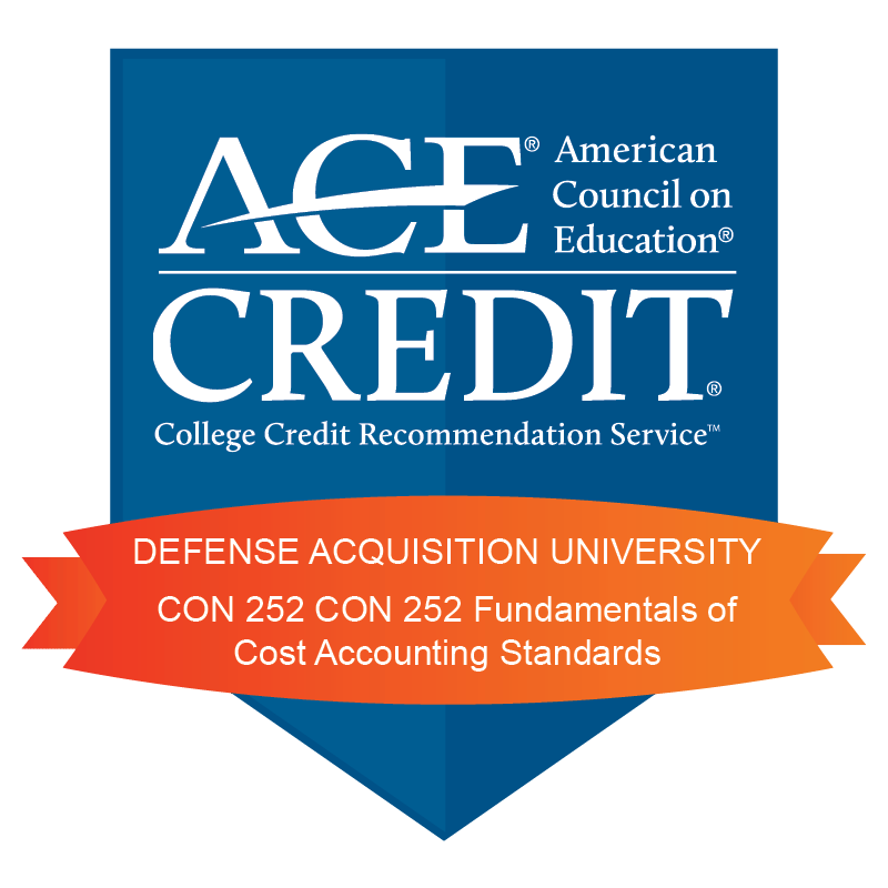 CON 252 Fundamentals of Cost Accounting Standards (CON 252) (v.1) Credly