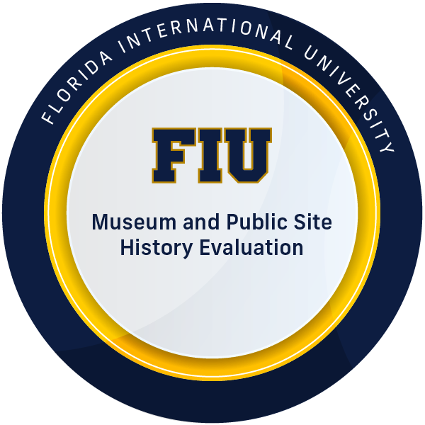 Museum and Public Site History Evaluation