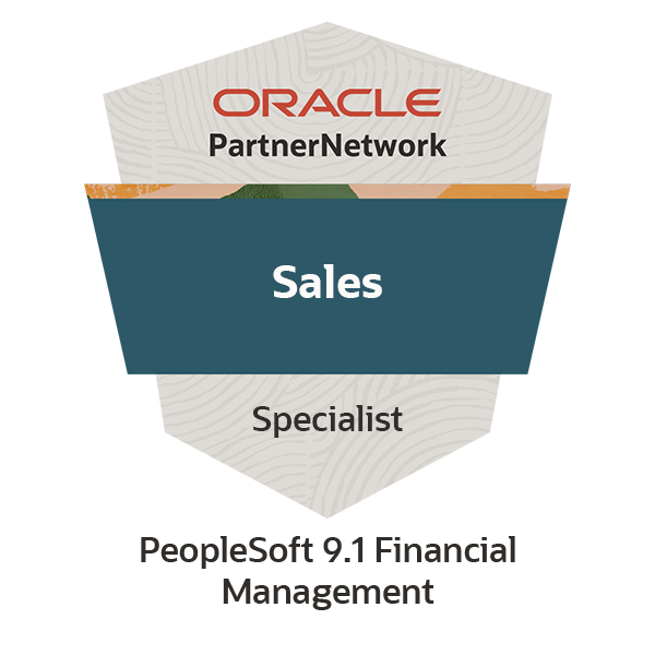 PeopleSoft 9 Financial Management Sales Specialist