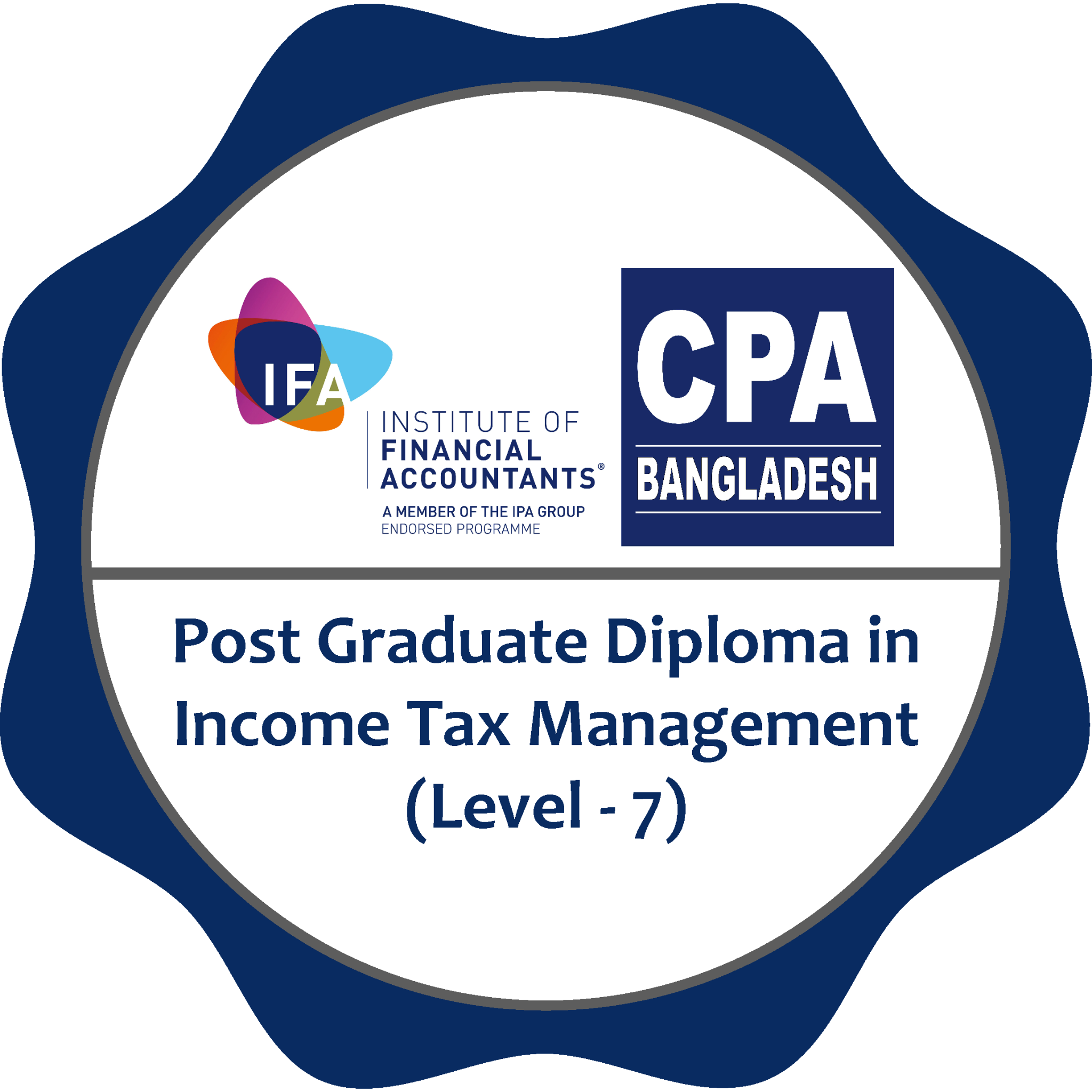 Post Graduate Diploma in Income Tax Management (Level 7)