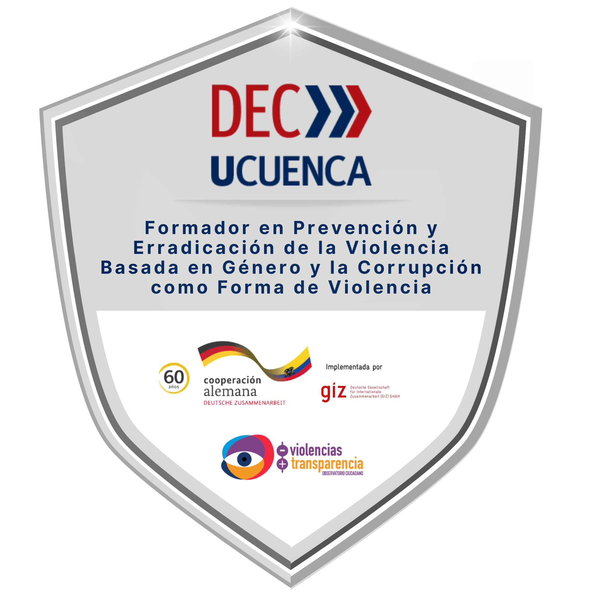 Formador en Prevención y Erradicación de la Violencia Basada en Género y la Corrupción como Forma de Violencia