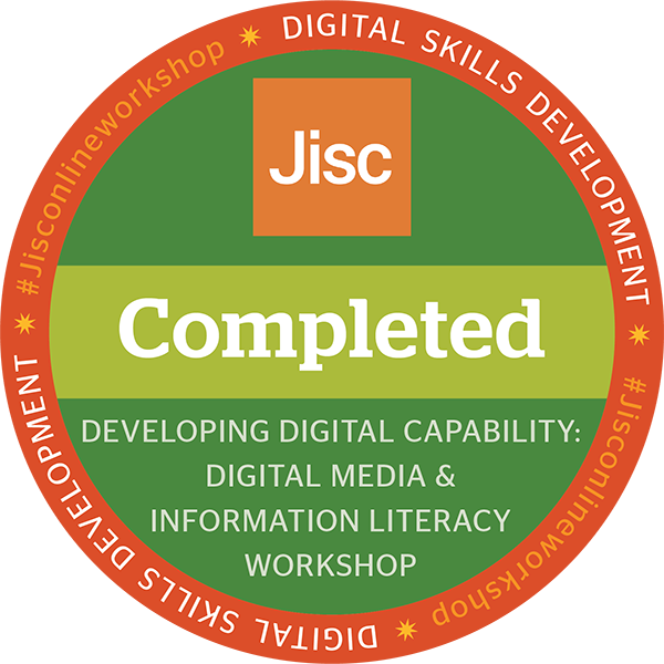 Developing digital capability: digital media and information literacy