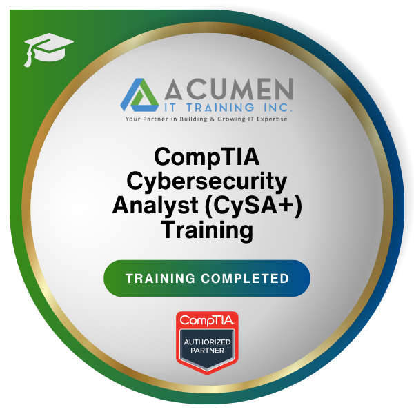 CompTIA Cybersecurity Analyst (CySA+) Training