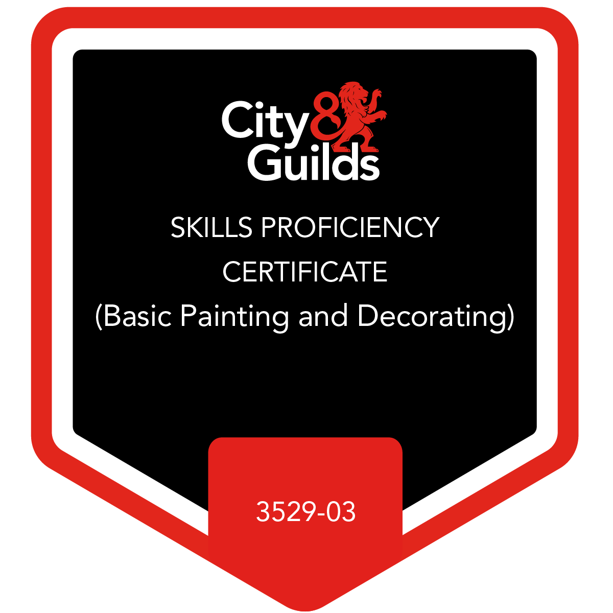 Skills Proficiency Certificate (Basic Painting and Decorating) 3529-03