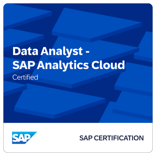SAP Certified - Data Analyst - SAP Analytics Cloud - Credly