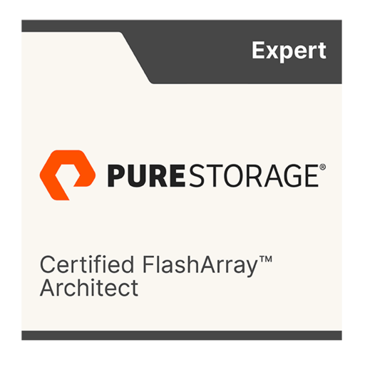 Pure Storage FlashArray Architect Expert Credly