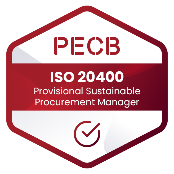 ISO 20400 Provisional Sustainable Procurement Manager