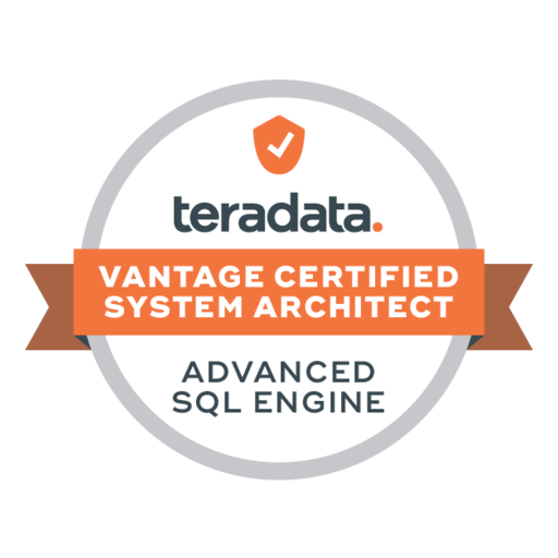 Vantage Certified System Architect - Credly