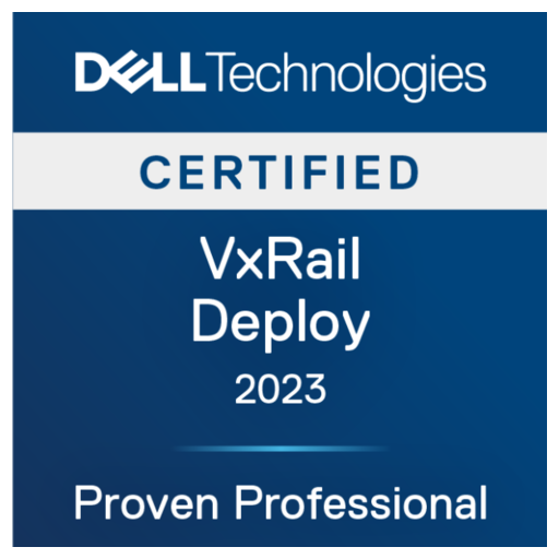 Dell VxRail Deploy 2023 Credly