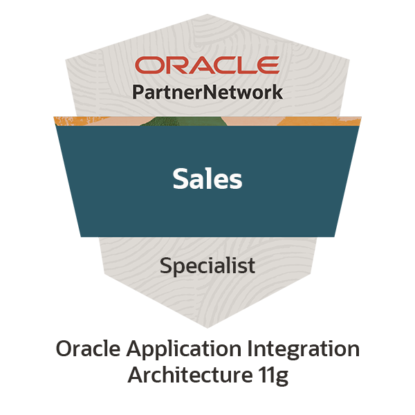 Oracle Application Integration Architecture 11g Sales Specialist