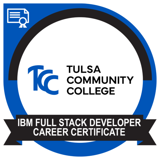 IBM Full Stack Developer Career Certificate - Credly