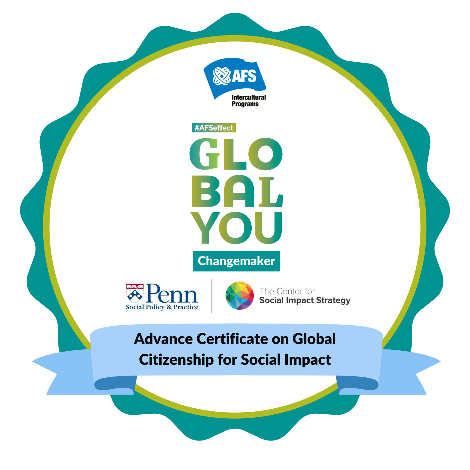 AFS Global You Changemaker | Advance Certificate on Global Citizenship for Social Impact