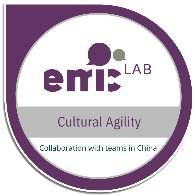 Cultural Agility: Collaboration with teams in China